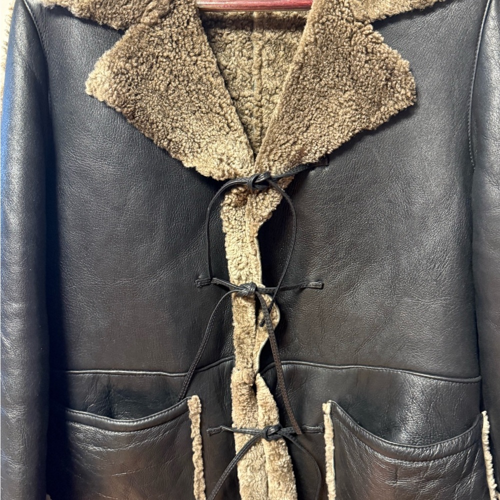 Shearling Coat. Blumarime. Never Worn. Reversible. - image 2